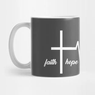 Faith Hope & Love Mug